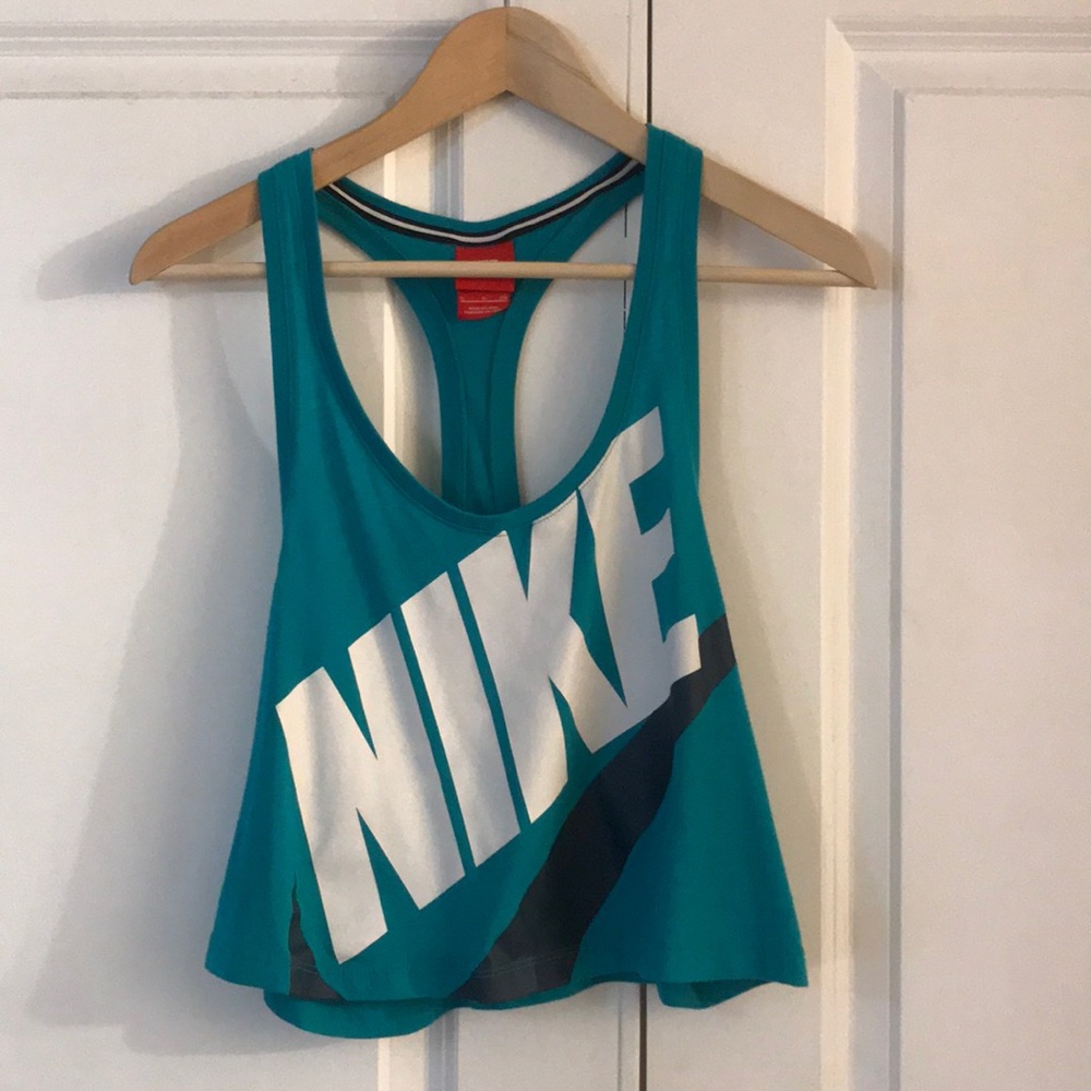 Nike vintage style crop top